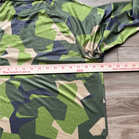 BASS OUTDOOR Men's Athletic Knit Long Sleeve Tee BCool Woodbn Camo Sz S New - Picture 10 of 10